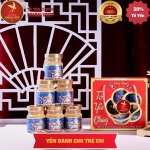 Giỏ Mini 6 Hũ Yến Cho Bé Nhân Việt Kids 30% Yến 