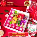 Hộp quà tặng 8/3 yến chưng mix vị