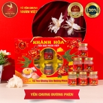 MẤU MỚI - Yến Chưng Đường Phèn - Xách 6 Hũ Yến Chưng Đường Phèn Nhân Việt 30% yến hũ 70ml