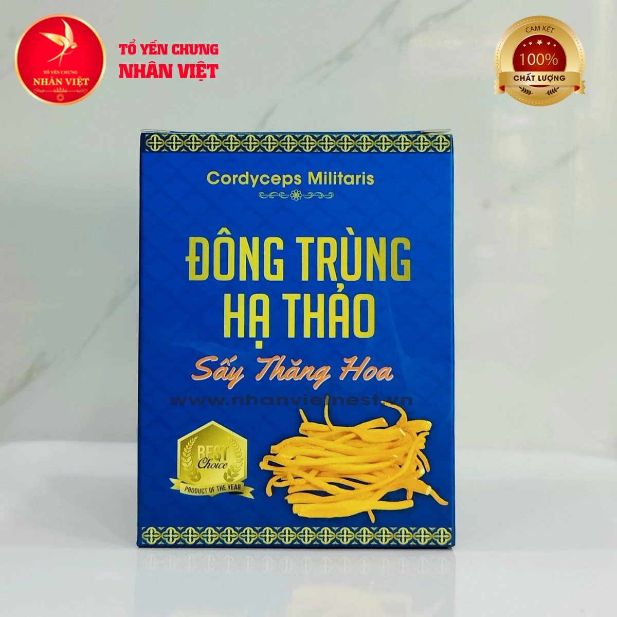 Đông Trùng Hạ Thảo Sấy Thăng Hoa LOẠI 1 THƯỢNG HẠNG - Hũ 50Gr