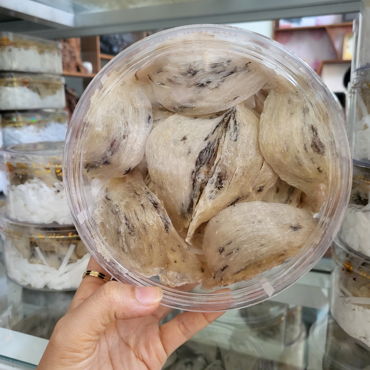 Tổ yến thô còn lông loại 1 - 100gr