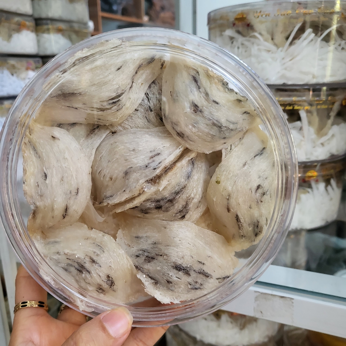 Tổ yến thô còn lông loại 1 - 100gr