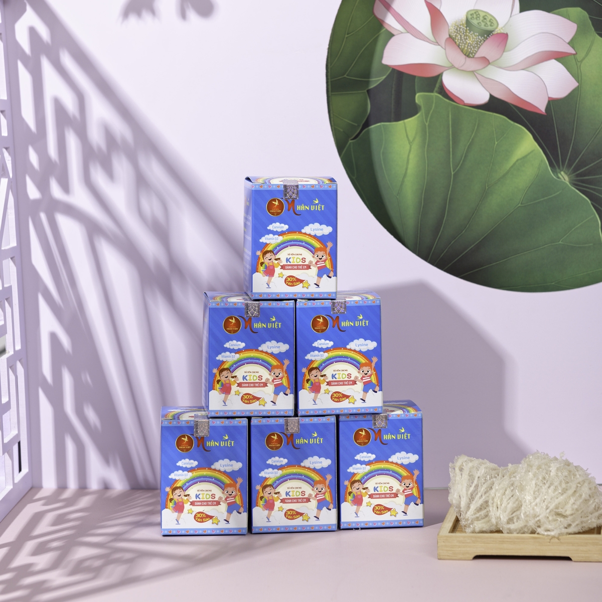 Yến Sào Chưng Sẵn Cho Bé Nhân Việt Kids 30% Yến Hũ 70ml