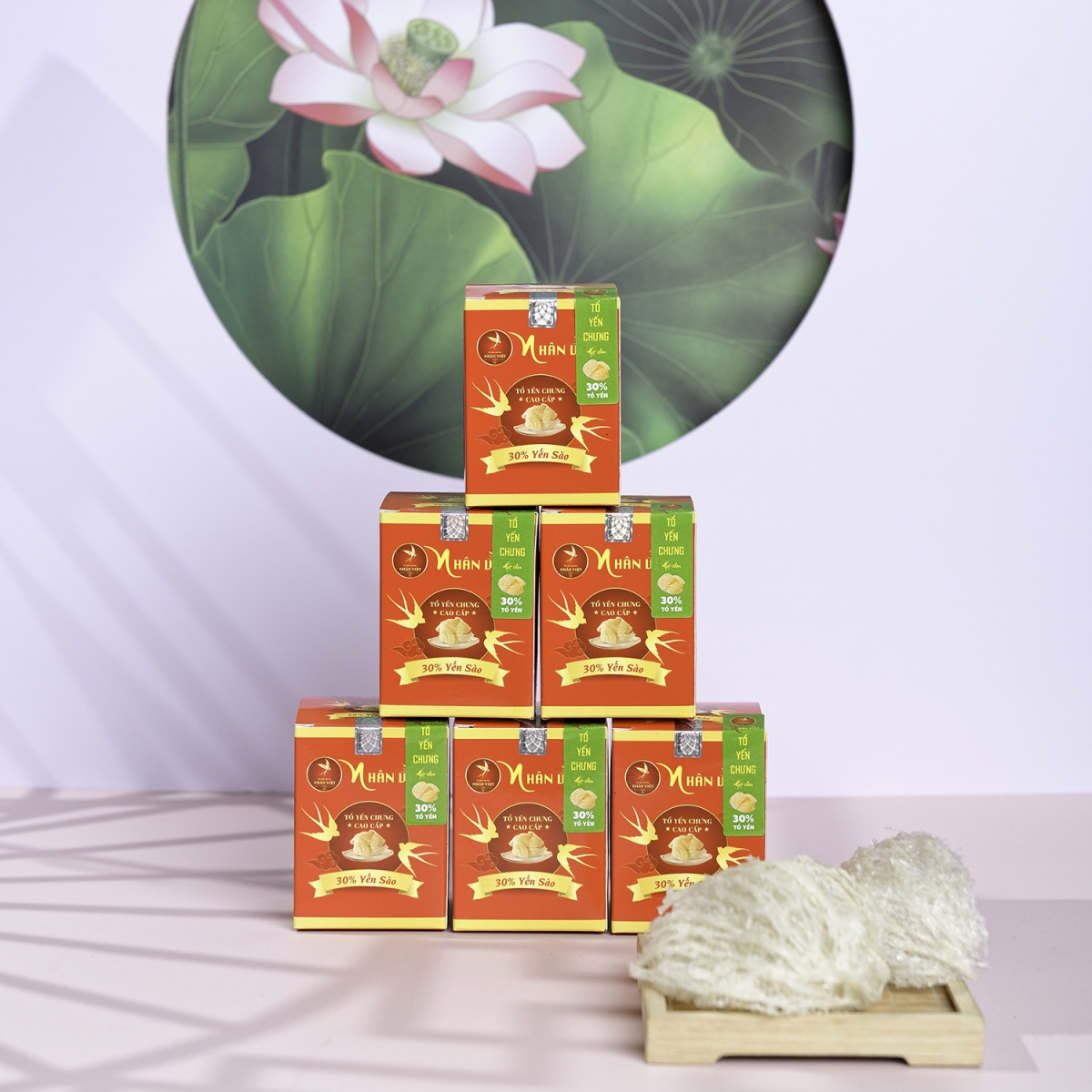 Yến Sào Chưng Hạt Chia Nhân Việt 30% Yến Nguyên Chất Hũ 70ml